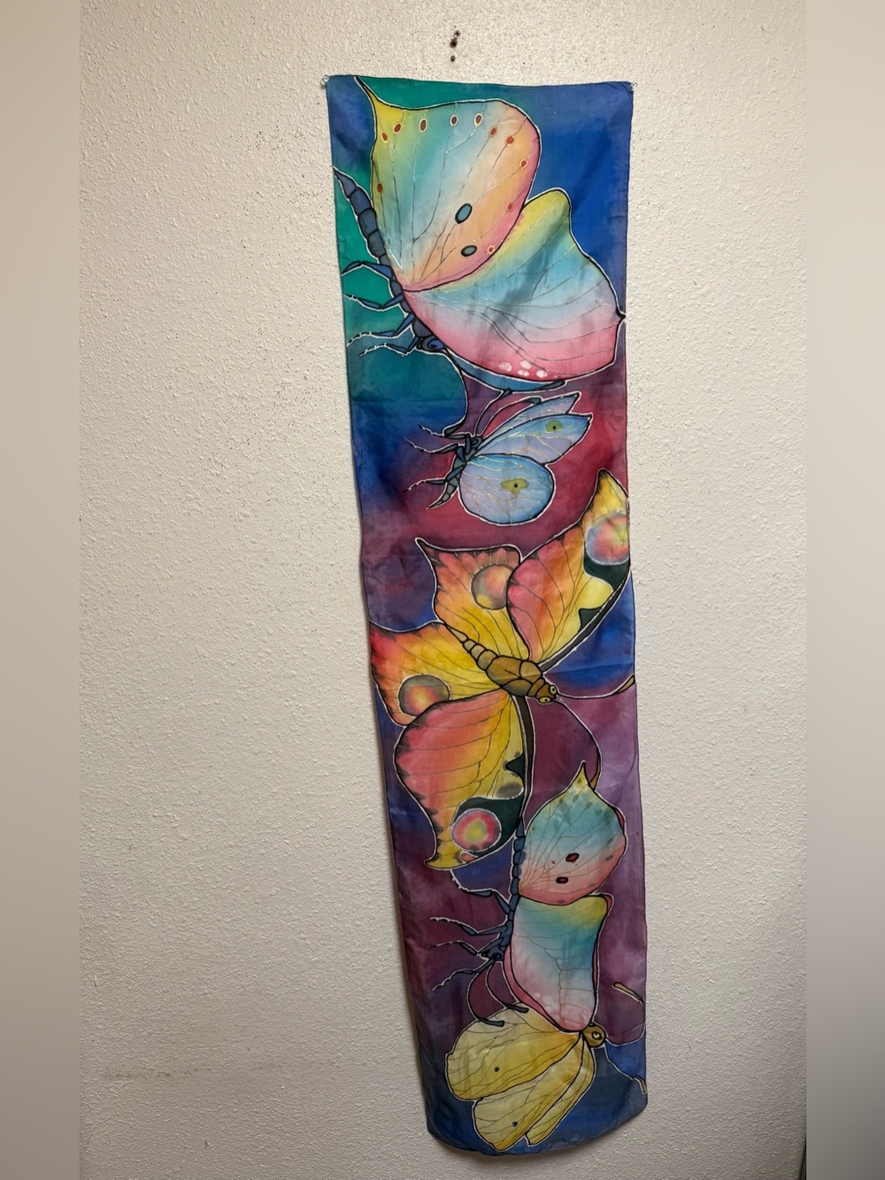 Scarf Butterfly 100% Silk